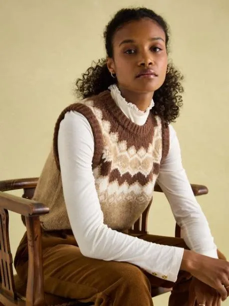 Tops and TShirts Women Joules Cream Long Sleeve High Neck Jersey Top