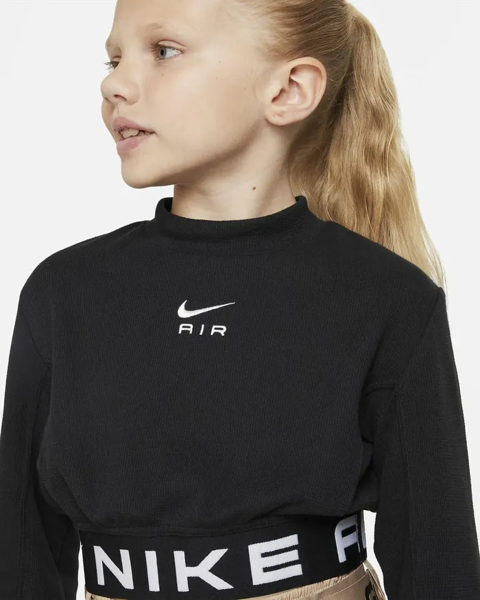 Tops And TShirts Kids Nike Air Blackwhite