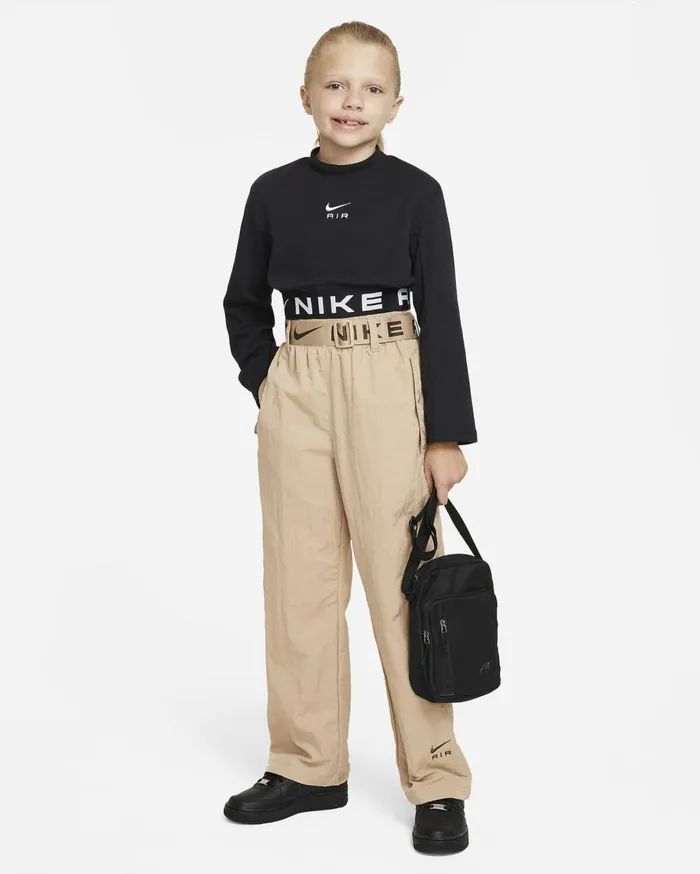 Tops And TShirts Kids Nike Air Blackwhite