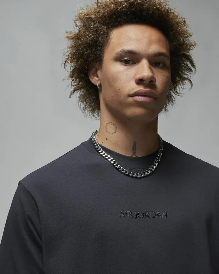 Tops And TShirts Men Nike Air Jordan Wordmark Offnoir