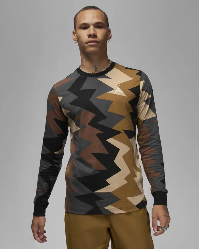 Tops And TShirts Men Nike Jordan Flight MVP Hemplight British Tan