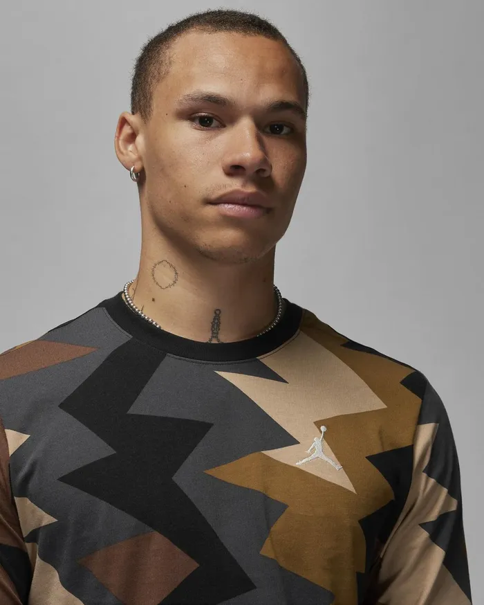 Tops And TShirts Men Nike Jordan Flight MVP Hemplight British Tan