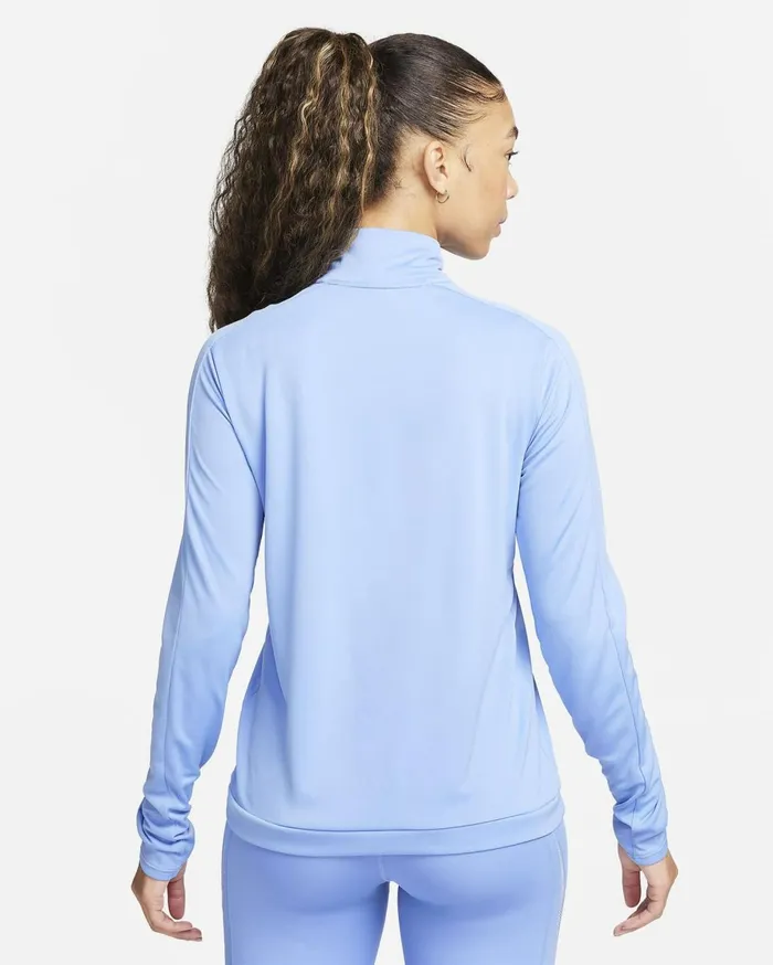 Tops And TShirts Women Nike DriFIT Swoosh Polardiffused Blue