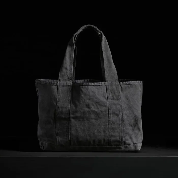 Tote Bags Men James Perse Classic Mini Canvas Tote Black
