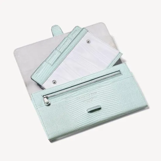 Travel Collection With Removable Inserts Pool Blue Lizard WomenMen Aspinal Of London Travel Collections