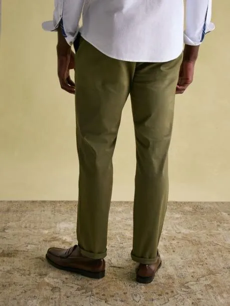 Trousers and Jeans Men Joules Green Slim Fit Chinos