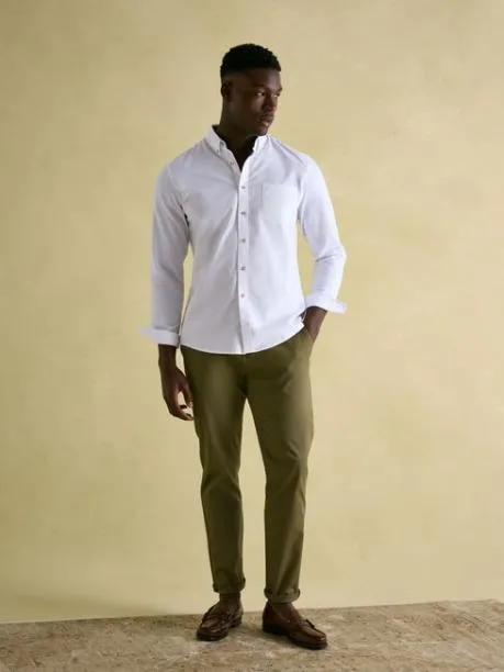 Trousers and Jeans Men Joules Green Slim Fit Chinos