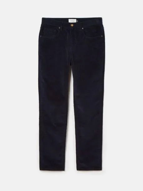 Trousers and Jeans Men Joules Navy Straight Leg Corduroy Trousers