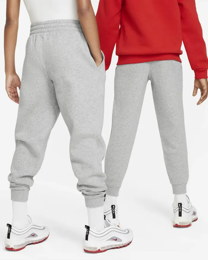 Trousers And Leggings Kids Nike Sportswear Club Fleece Dark Grey Heatherbase Greywhite