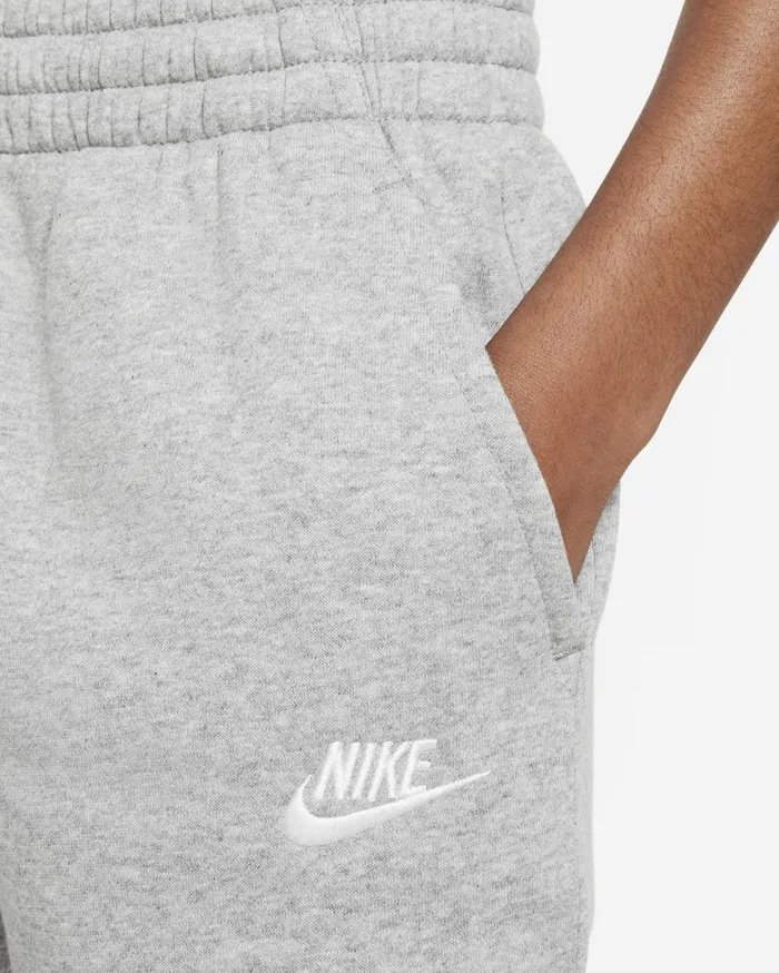 Trousers And Leggings Kids Nike Sportswear Club Fleece Dark Grey Heatherbase Greywhite