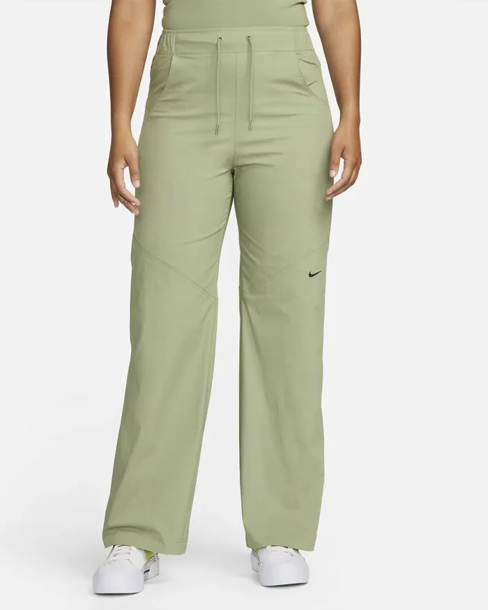 Trousers Women Nike Sportswear Essentials Oil Greenblack