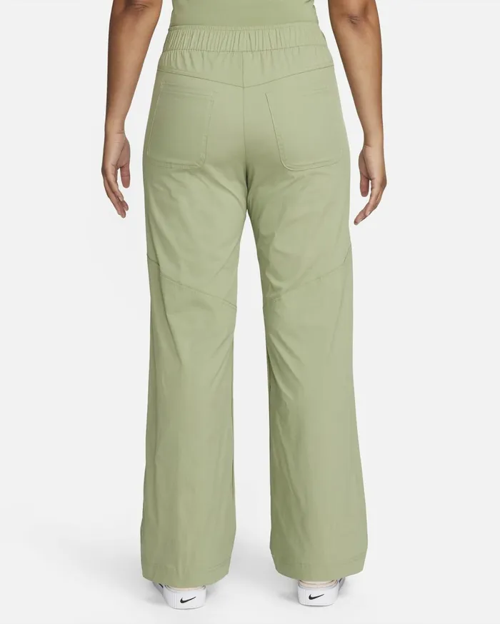 Trousers Women Nike Sportswear Essentials Oil Greenblack