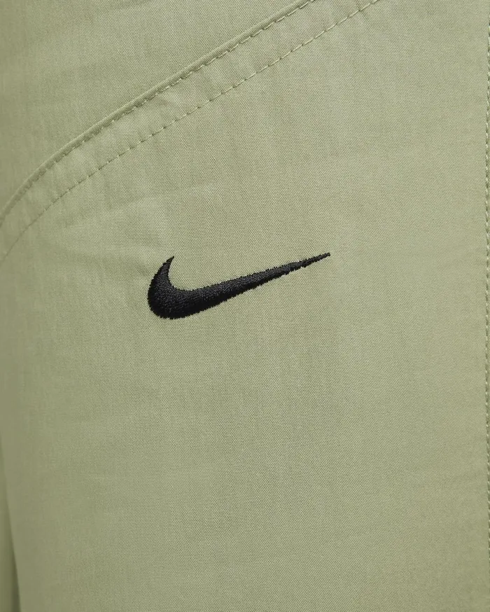 Trousers Women Nike Sportswear Essentials Oil Greenblack