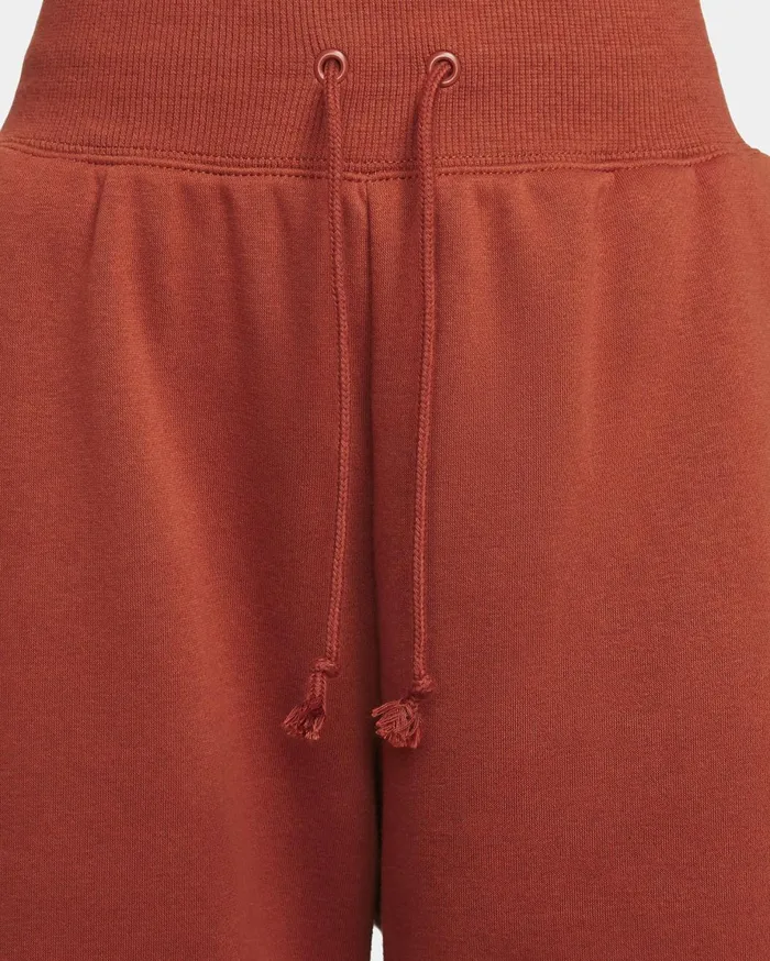 Trousers Women Nike Sportswear Phoenix Fleece Rugged Orangeblack