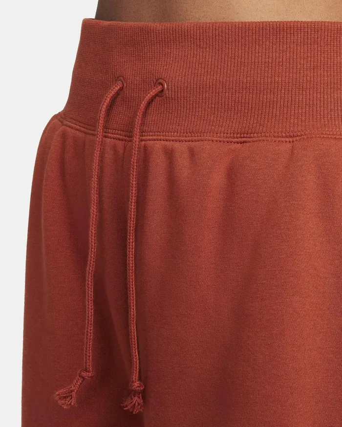 Trousers Women Nike Sportswear Phoenix Fleece Rugged Orangeblack