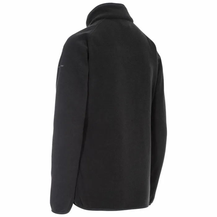Underpinned Quilted Fleece Jacket Charcoal Women Trespass Fleece