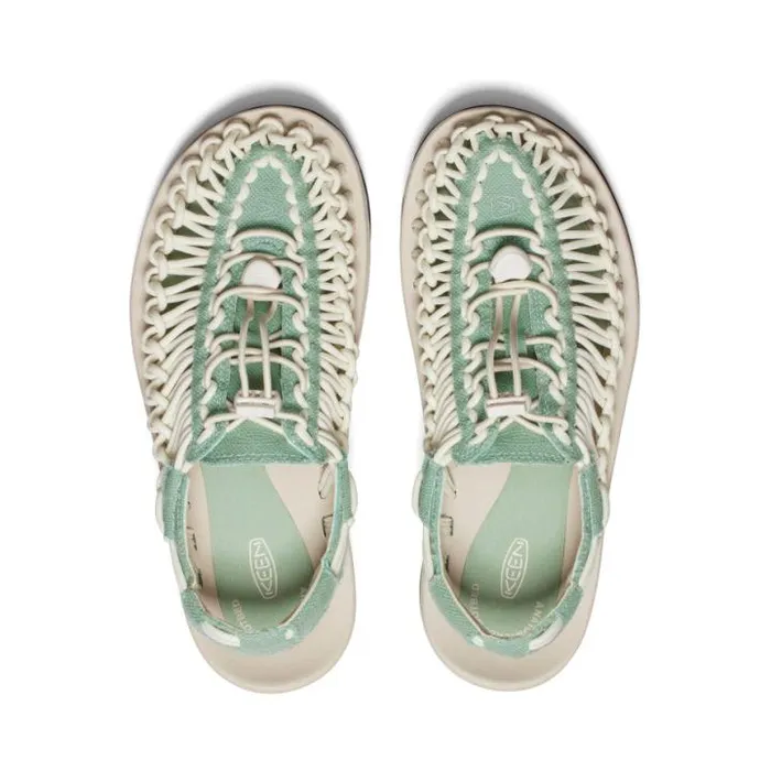 UNEEK Canvas Granite GreenBirch Sandal Women KEEN Sandals UNEEK Canvas Granite GreenBirch Sandal Women KEEN Sandals