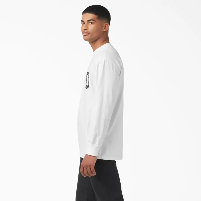 Union Springs Long Sleeve TShirt White White wh Men Dickies Long Sleeve TShirts Union Springs Long Sleeve TShirt White White wh Men Dickies Long Sleeve TShirts