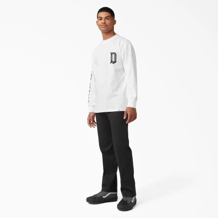 Union Springs Long Sleeve TShirt White White wh Men Dickies Long Sleeve TShirts Union Springs Long Sleeve TShirt White White wh Men Dickies Long Sleeve TShirts