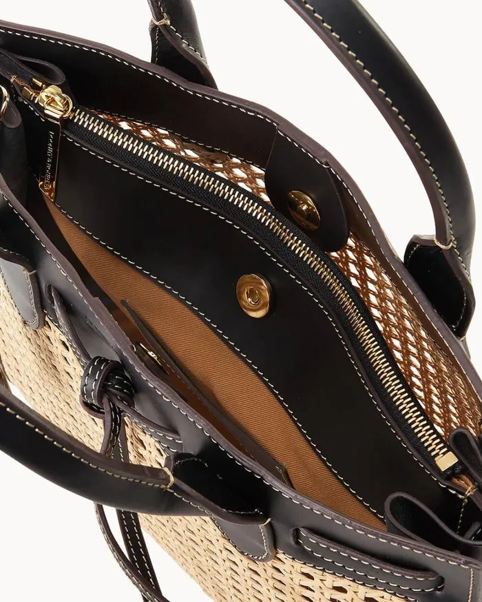 Vienna Tassel Bag Black Women Dooney and Bourke Satchels Vienna Tassel Bag Black Women Dooney and Bourke Satchels