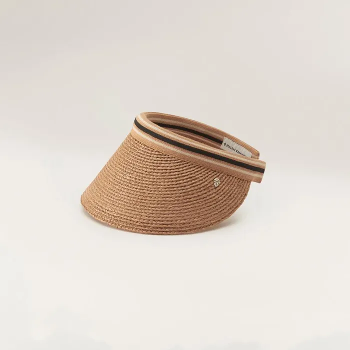 Visors Hats Helen Kaminski Bianca 12 Nougatblack Stripe
