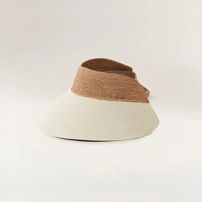 Visors Hats Helen Kaminski Rosalie Nougatoff White