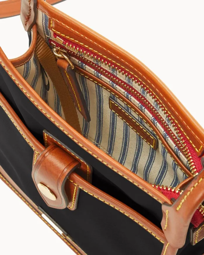 Wayfarer Letter Carrier Black Women Dooney and Bourke Crossbodies Wayfarer Letter Carrier Black Women Dooney and Bourke Crossbodies