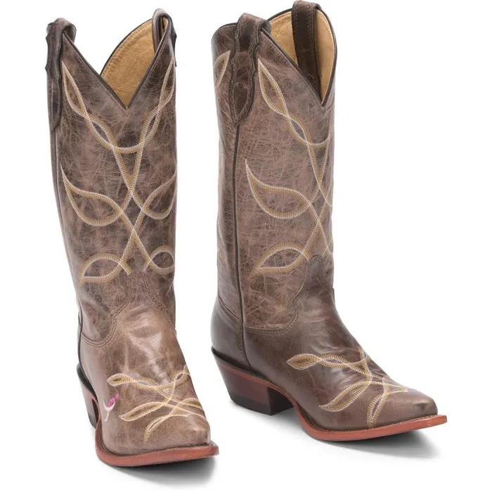 Western Women Justin Boots Brinker 13034 Womens Boot Distressed Brown 040brown041