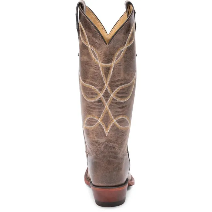 Western Women Justin Boots Brinker 13034 Womens Boot Distressed Brown 040brown041