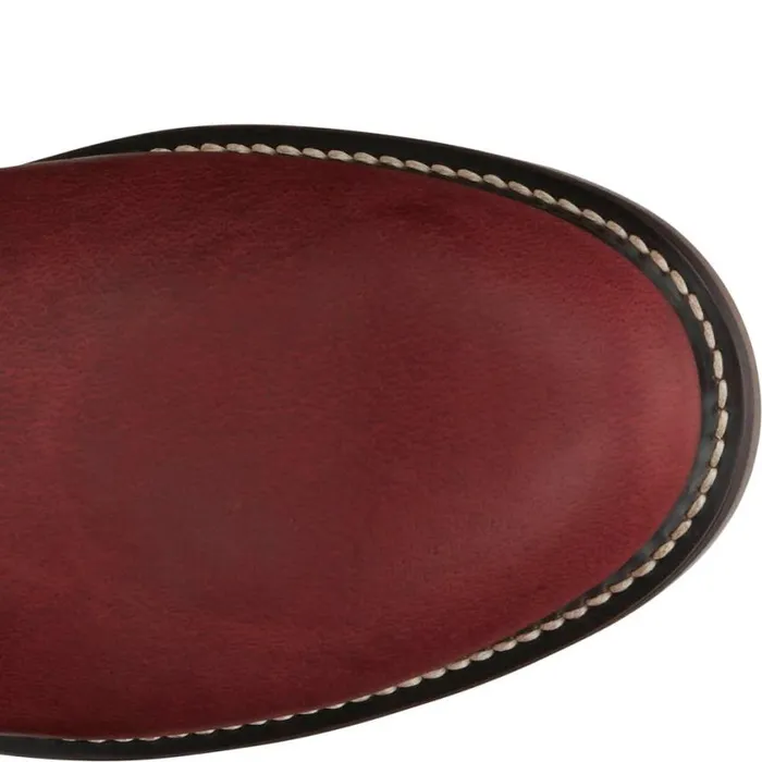 Western Women Justin Boots Holland 10034 Roper Red