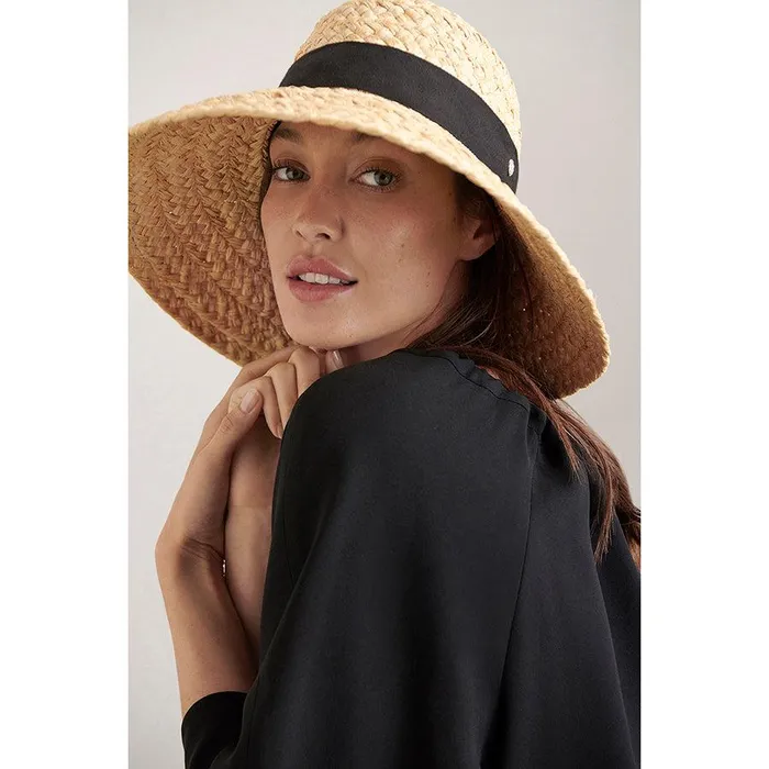 Wide Brim Hats Helen Kaminski Classic 5 Naturalblack