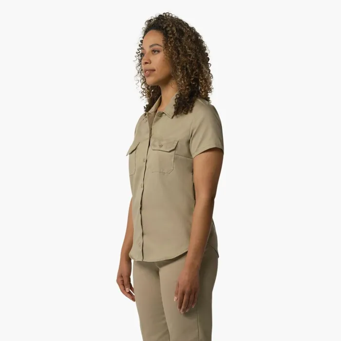 Women039s 574 Original Work Shirt Military Khaki Military Khaki ksh Women Dickies Painters Women039s 574 Original Work Shirt Military Khaki Military Khaki ksh Women Dickies Painters