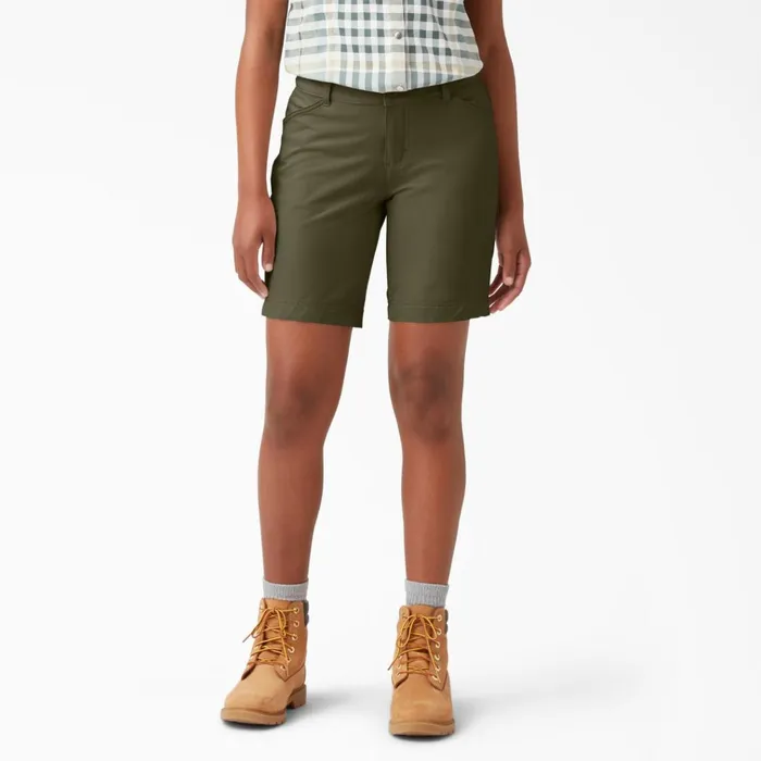 Women039s Cooling Relaxed Fit Shorts 9034 Military Green Military Green ml Women Dickies Work Shorts Women039s Cooling Relaxed Fit Shorts 9034 Military Green Military Green ml Women Dickies Work Shorts