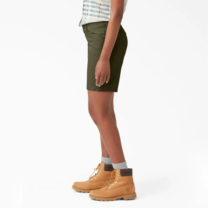 Women039s Cooling Relaxed Fit Shorts 9034 Military Green Military Green ml Women Dickies Work Shorts Women039s Cooling Relaxed Fit Shorts 9034 Military Green Military Green ml Women Dickies Work Shorts