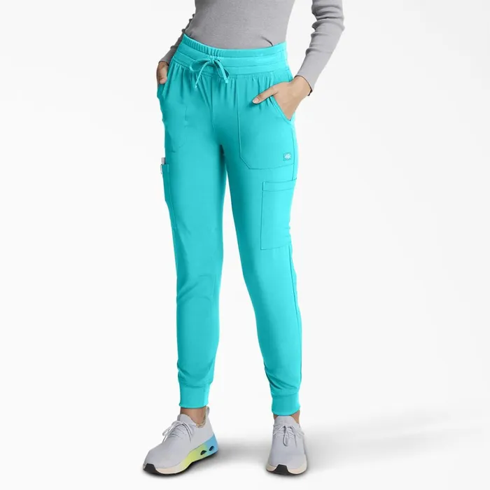 Women039s EDS Essentials Jogger Scrub Pants Teal Teal dtl Women Dickies Scrubs Women039s EDS Essentials Jogger Scrub Pants Teal Teal dtl Women Dickies Scrubs