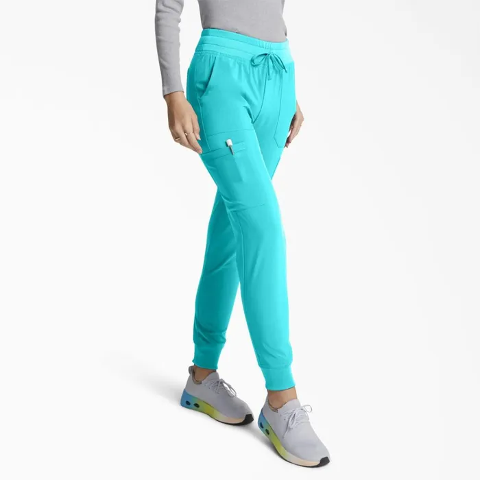 Women039s EDS Essentials Jogger Scrub Pants Teal Teal dtl Women Dickies Scrubs Women039s EDS Essentials Jogger Scrub Pants Teal Teal dtl Women Dickies Scrubs