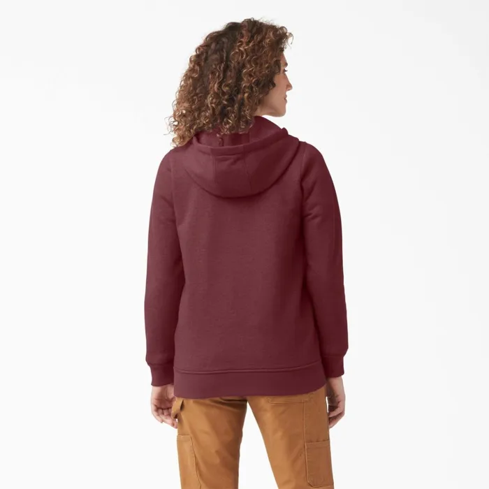 Women039s Heavyweight FullZip Fleece Hoodie Burgundy Heather Burgundy Heather byh Women Dickies Hoodies and Sweatshirts Women039s Heavyweight FullZip Fleece Hoodie Burgundy Heather Burgundy Heather byh Women Dickies Hoodies and Sweatshirts