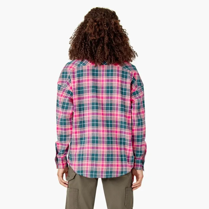 Women039s Long Sleeve Flannel Shirt Rosebud Dark Teal Plaid Rosebud Dark Teal Plaid upt Women Dickies Button Up Women039s Long Sleeve Flannel Shirt Rosebud Dark Teal Plaid Rosebud Dark Teal Plaid upt Women Dickies Button Up