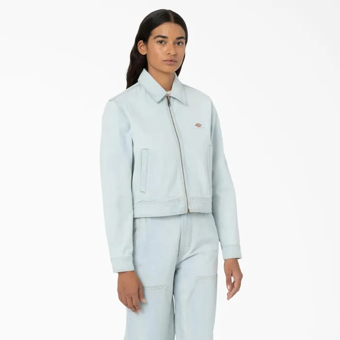 Women039s Madison Denim Jacket Light Denim Light Denim ltd Women Dickies Coats and Jackets Women039s Madison Denim Jacket Light Denim Light Denim ltd Women Dickies Coats and Jackets