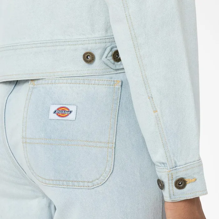 Women039s Madison Denim Jacket Light Denim Light Denim ltd Women Dickies Coats and Jackets Women039s Madison Denim Jacket Light Denim Light Denim ltd Women Dickies Coats and Jackets