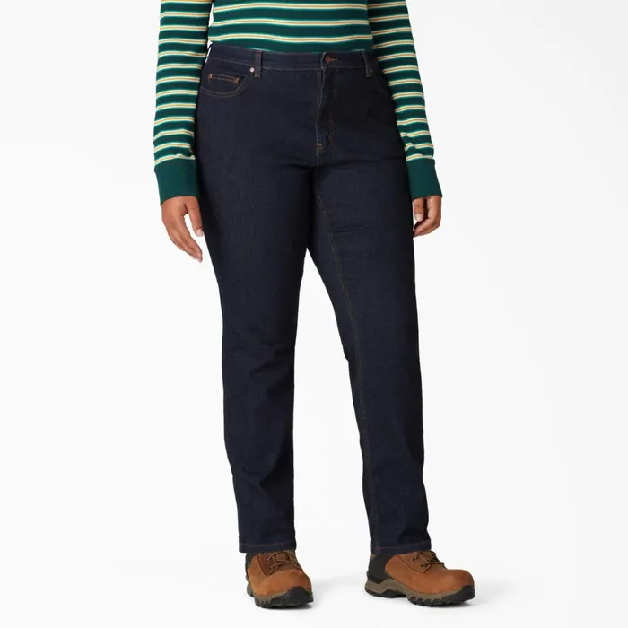 Women039s Plus Perfect Shape Straight Fit Jeans Rinsed Indigo Blue Rinsed Indigo Blue rnb Women Dickies Jeans Women039s Plus Perfect Shape Straight Fit Jeans Rinsed Indigo Blue Rinsed Indigo Blue rnb Women Dickies Jeans