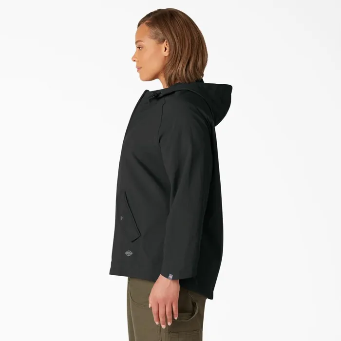 Women039s Plus Performance Hooded Jacket Black Black bkx Women Dickies Outerwear Women039s Plus Performance Hooded Jacket Black Black bkx Women Dickies Outerwear