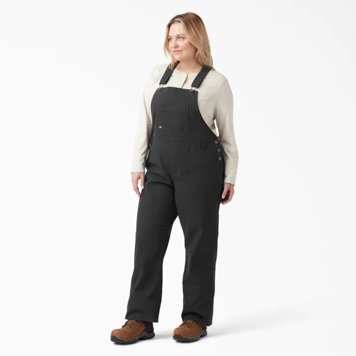 Women039s Plus Relaxed Fit Bib Overalls Rinsed Black Rinsed Black rbk Women Dickies Overalls Women039s Plus Relaxed Fit Bib Overalls Rinsed Black Rinsed Black rbk Women Dickies Overalls