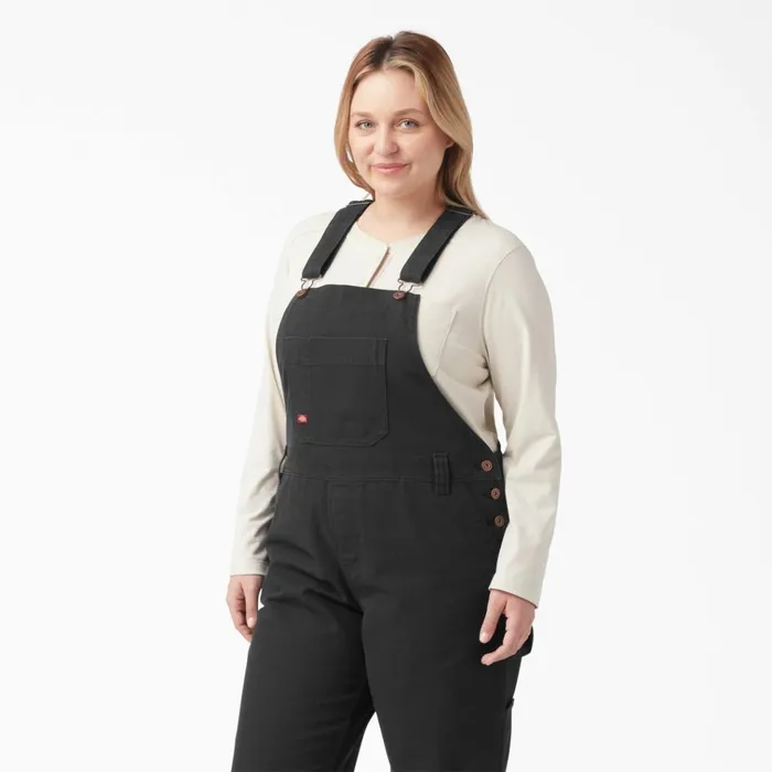 Women039s Plus Relaxed Fit Bib Overalls Rinsed Black Rinsed Black rbk Women Dickies Overalls Women039s Plus Relaxed Fit Bib Overalls Rinsed Black Rinsed Black rbk Women Dickies Overalls