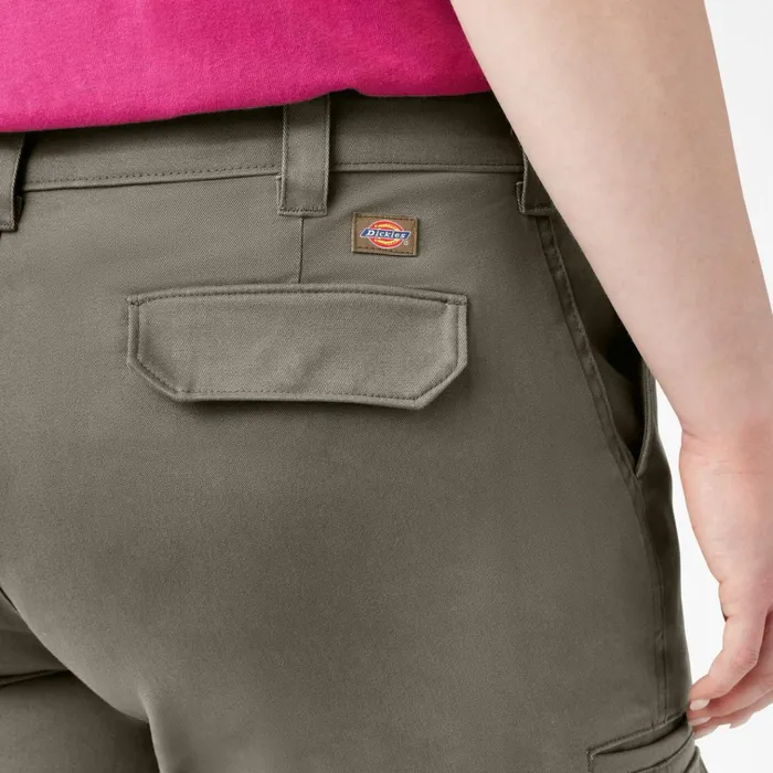 Women039s Plus Relaxed Fit Cargo Shorts 11034 Grape Leaf Grape Leaf ge Women Dickies Work Shorts