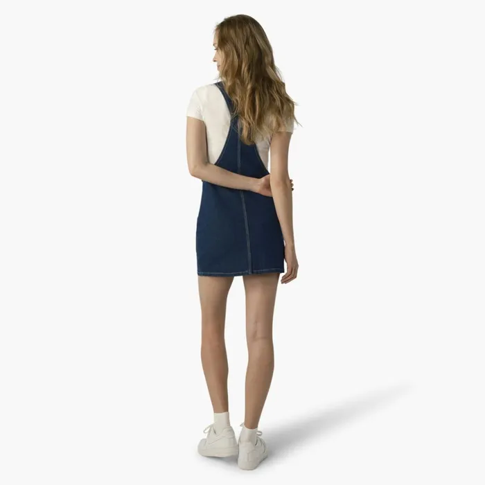 Women039s Regular Fit Denim Bib Overall Dress Stonewashed Indigo Blue Stonewashed Indigo Blue snb Women Dickies Skirts and Dresses Women039s Regular Fit Denim Bib Overall Dress Stonewashed Indigo Blue Stonewashed Indigo Blue snb Women Dickies Skirts and Dresses