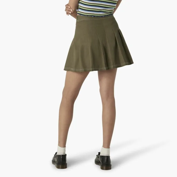 Women039s Twill Pleated Skirt Military Green Military Green ml Women Dickies Skirts and Dresses Women039s Twill Pleated Skirt Military Green Military Green ml Women Dickies Skirts and Dresses