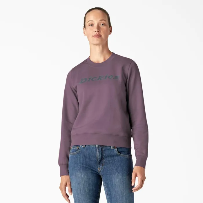 Women039s Water Repellent Logo Sweatshirt Grapeade Grapeade grd Women Dickies Hoodies and Sweatshirts Women039s Water Repellent Logo Sweatshirt Grapeade Grapeade grd Women Dickies Hoodies and Sweatshirts