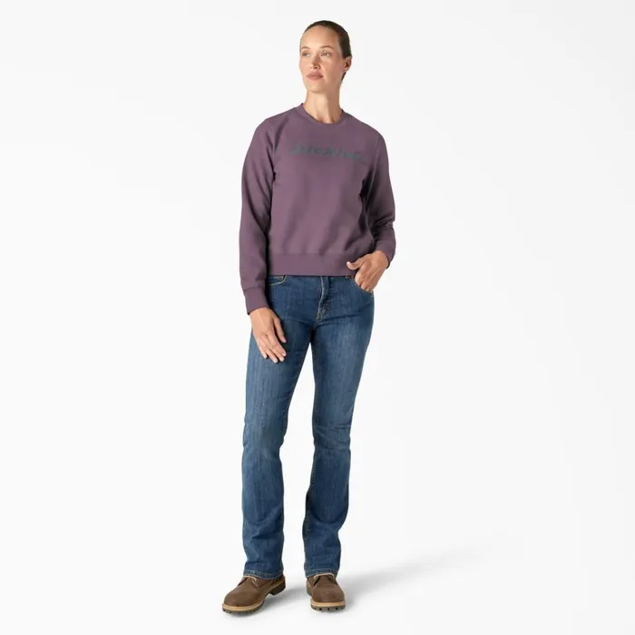 Women039s Water Repellent Logo Sweatshirt Grapeade Grapeade grd Women Dickies Hoodies and Sweatshirts Women039s Water Repellent Logo Sweatshirt Grapeade Grapeade grd Women Dickies Hoodies and Sweatshirts