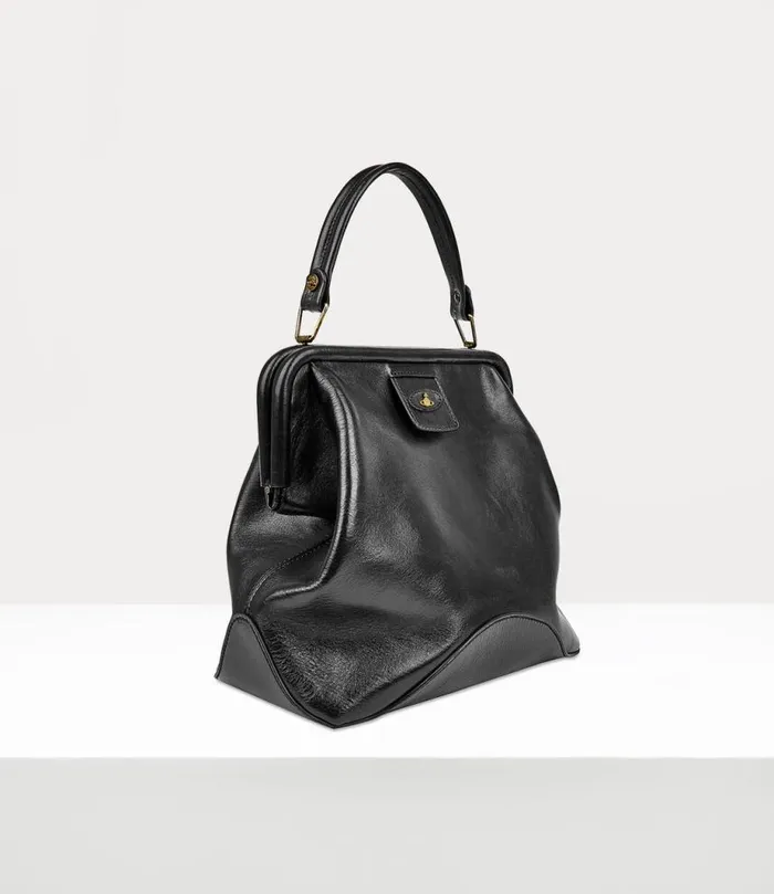 Women Abbey Frame Handbag Black Vivienne Westwood Handbags Women Abbey Frame Handbag Black Vivienne Westwood Handbags